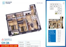Bán nhanh căn hộ 2 ngủ 77m² tầng 17 giá 5.8 tỷ – Chủ đầu tư chỉ còn 1 căn