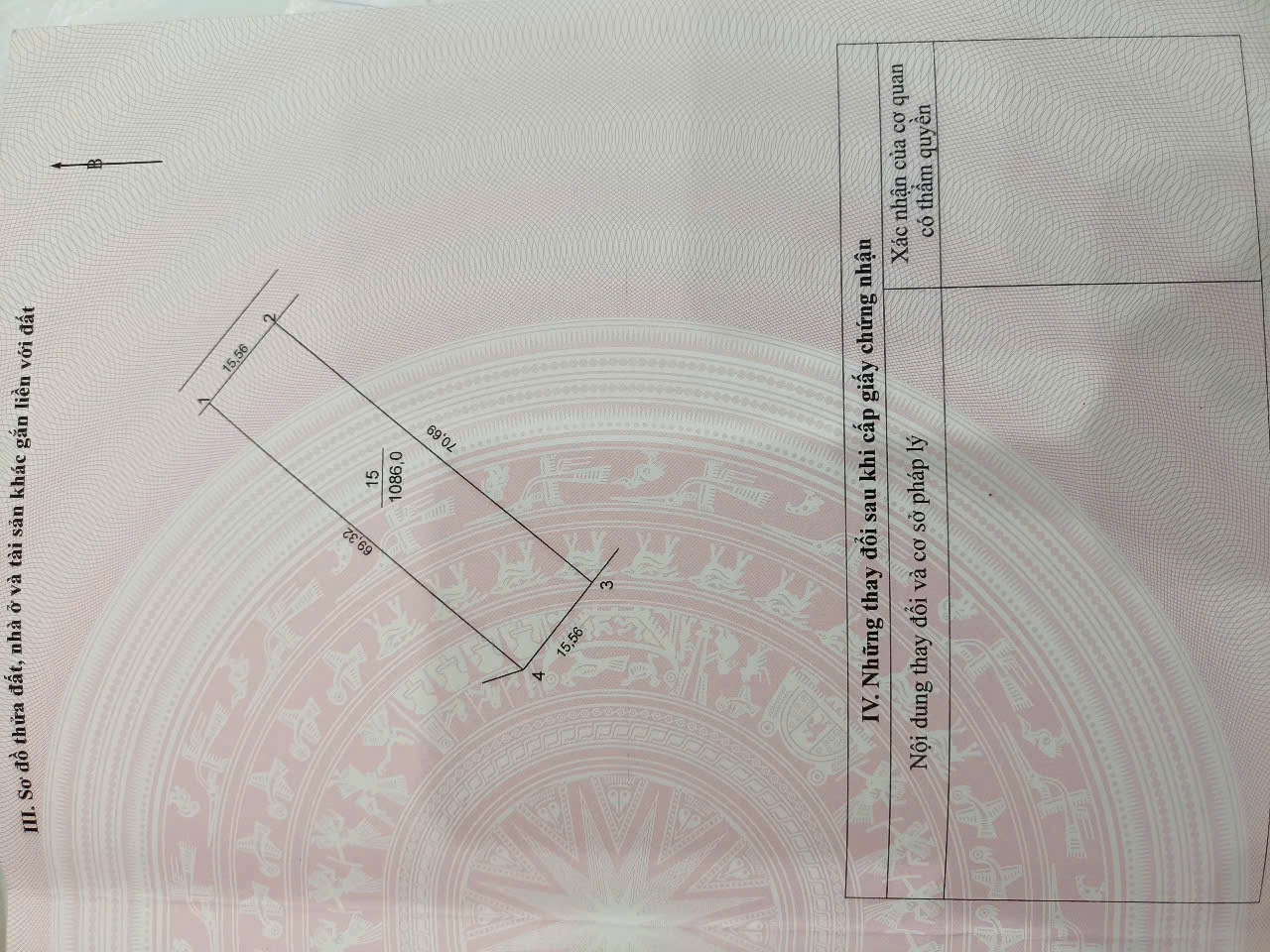 Bán Đất Nông Nghiệp 1086m² – Mặt Tiền 15,5m – Đường Bê Tông Ô Tô Vào – Giá 2,1 Triệu/m²