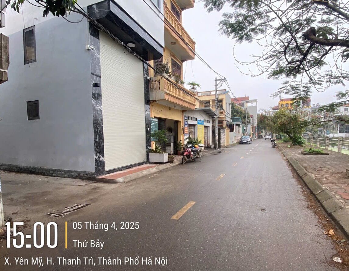 Bán đất 65m² View Hồ Yên Mỹ Thanh Trì – Gần trường học, ở cực thích, giá 5,85 tỷ