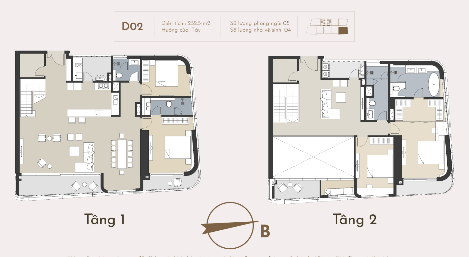 Thiết kế căn hộ N01T7 ngoại giao đoàn 5